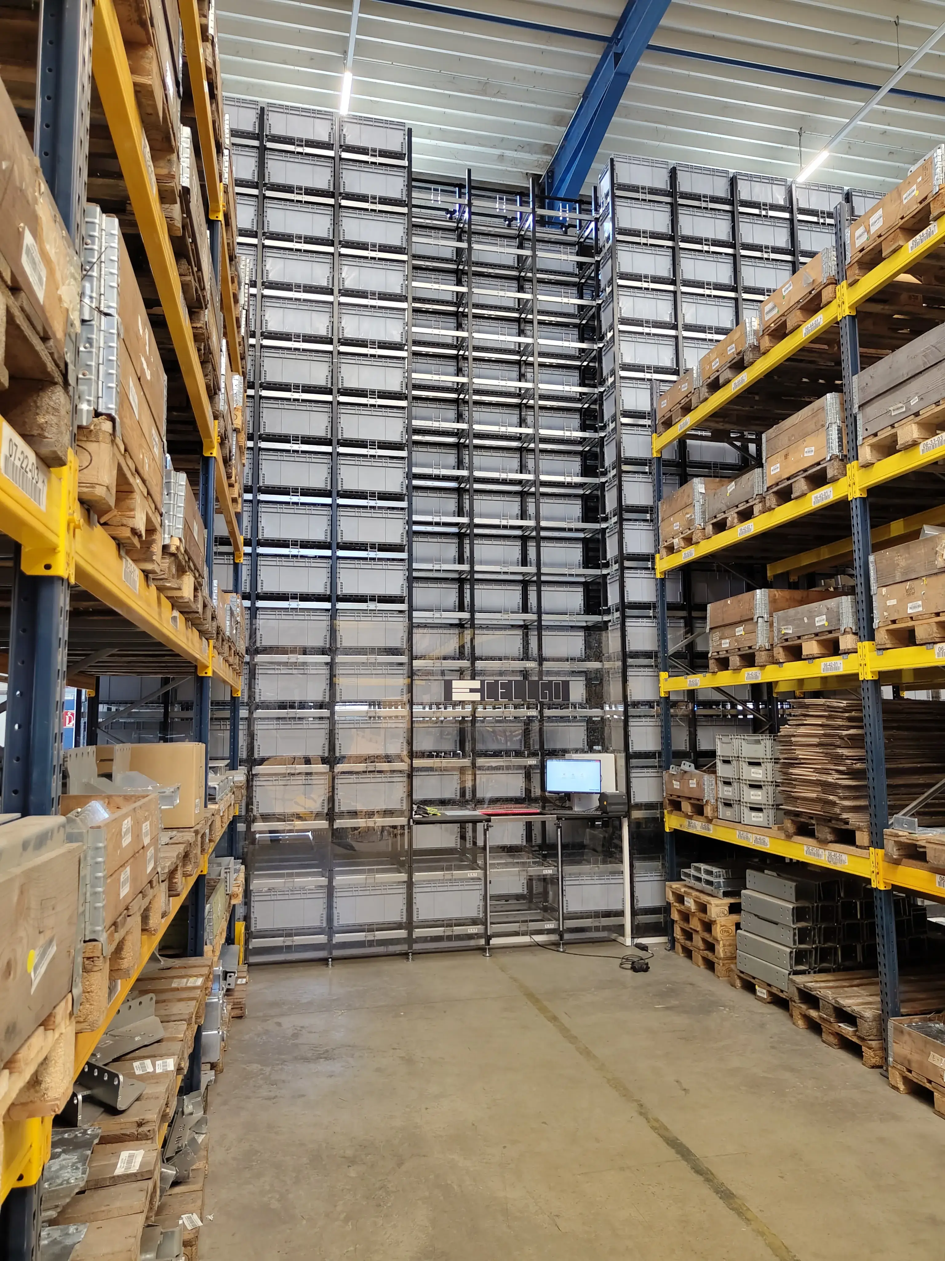 SDG Lager mit Cellgo System